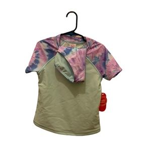 NWT Girls Swim Tankini, size 7-8, Wonder Nation